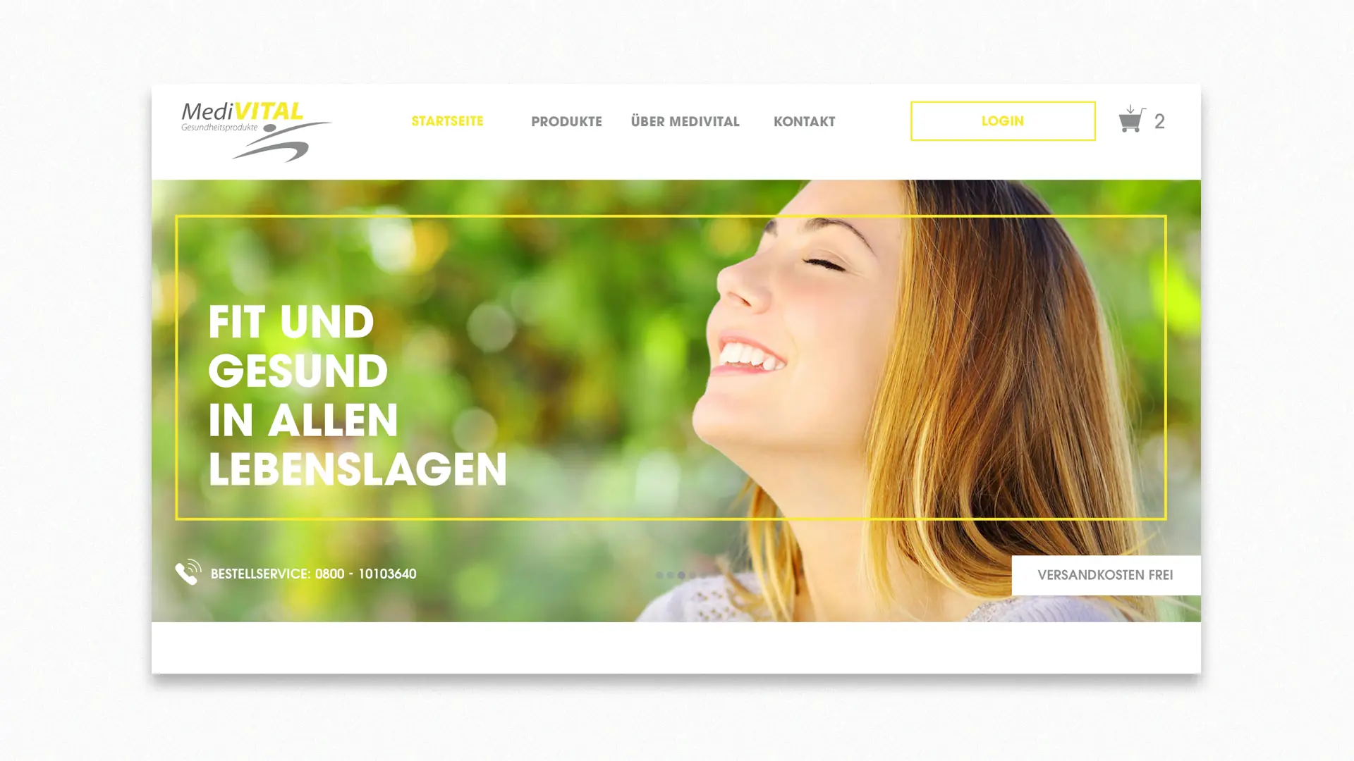 Medivital, Screen 2