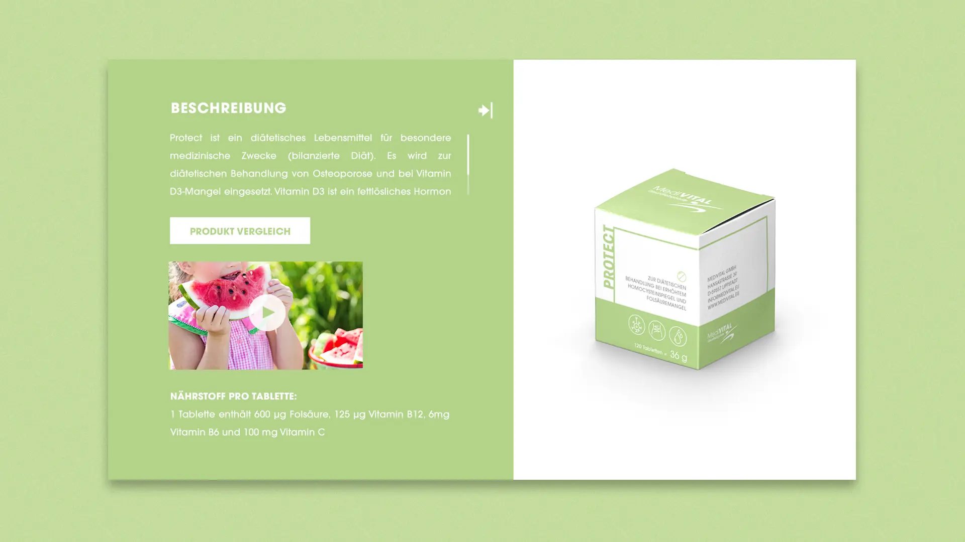 Medivital, Screen 5